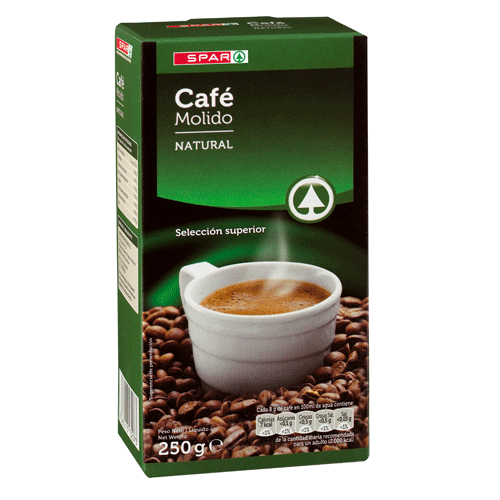 SpainSupermarket • Café espresso intenso descafeinado en cápsulas