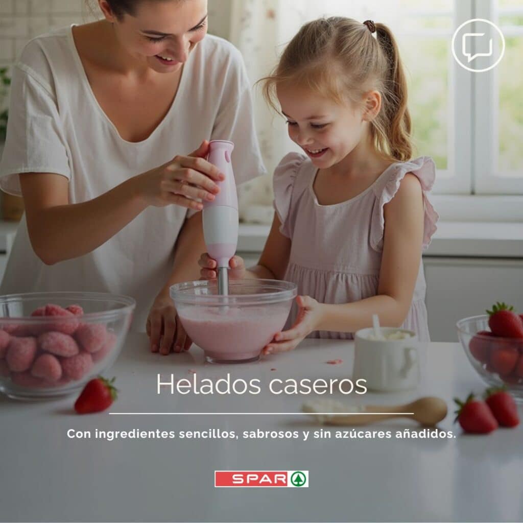 RECETAS HELADOS CASEROS SPAR