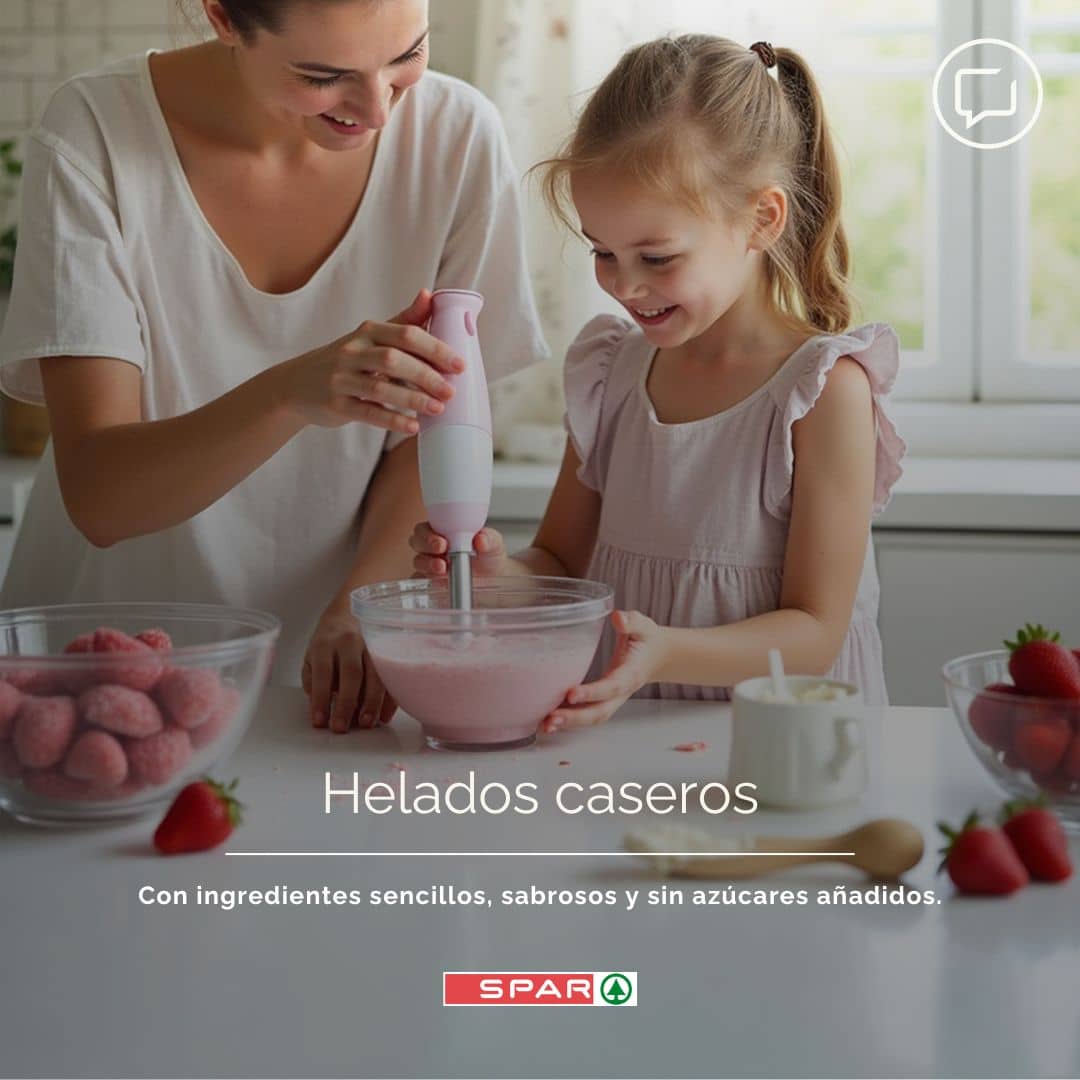 RECETAS HELADOS CASEROS SPAR