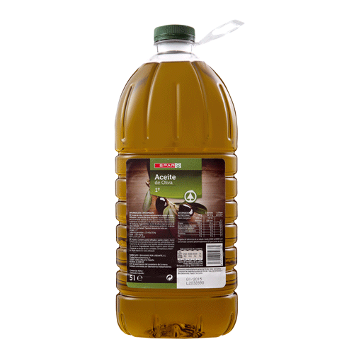 ACEITE DE OLIVA 1º SPAR 5 L.