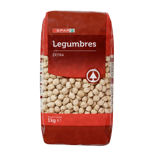 GARBANZOS MEXICANOS SPAR 1 KG.