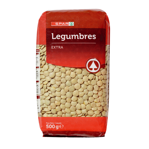 LENTEJAS CASTELLANAS SPAR 500 GRS.