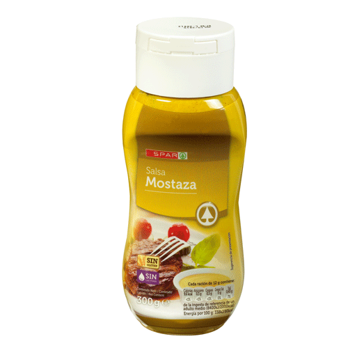 MOSTAZA SPAR BOCABAJO 300 GRS.