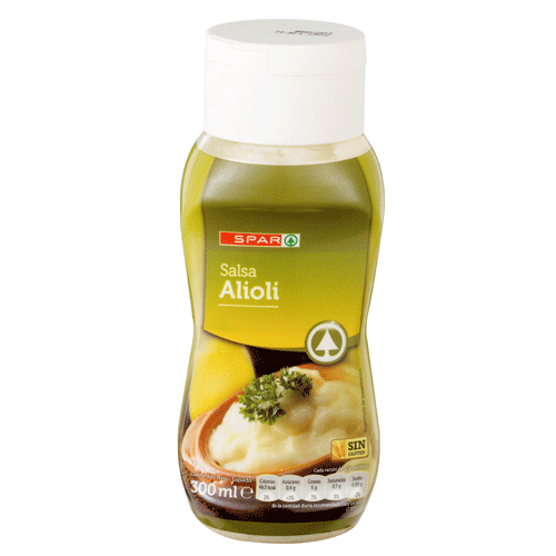 SALSA ALIOLI SPAR BOCABAJO 300 GRS.
