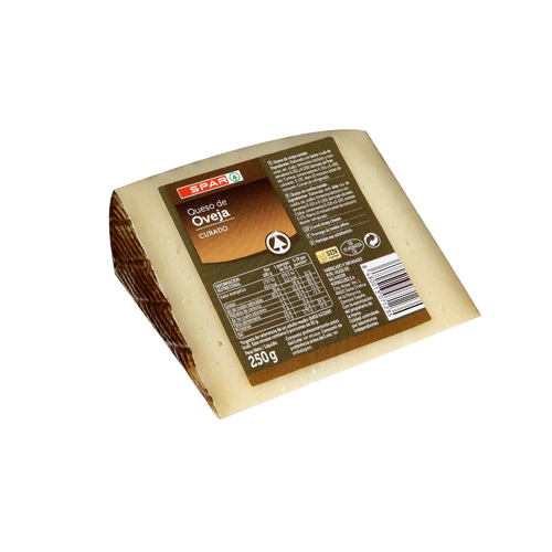 QUESO CURADO DE OVEJA SPAR CUÑA 250 GRS.