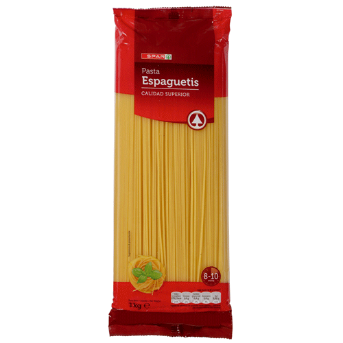 ESPAGUETIS SPAR 1 KG.