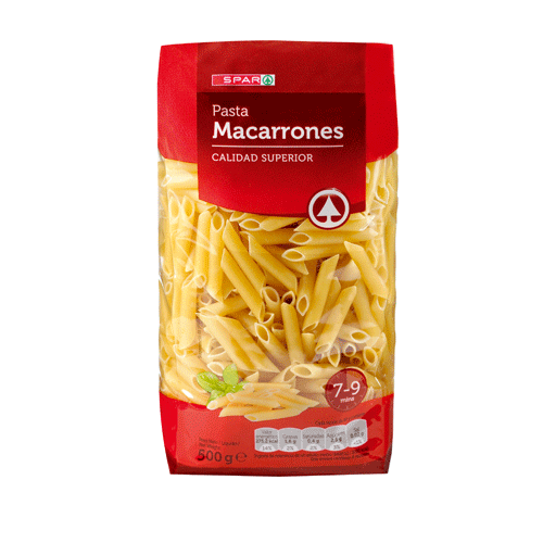 MACARRONES SPAR 500 GRS.