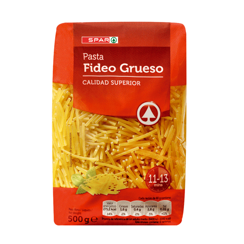 FIDEO GRUESO SPAR 500 GRS.