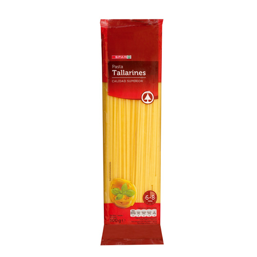 TALLARINES SPAR 500 GRS.