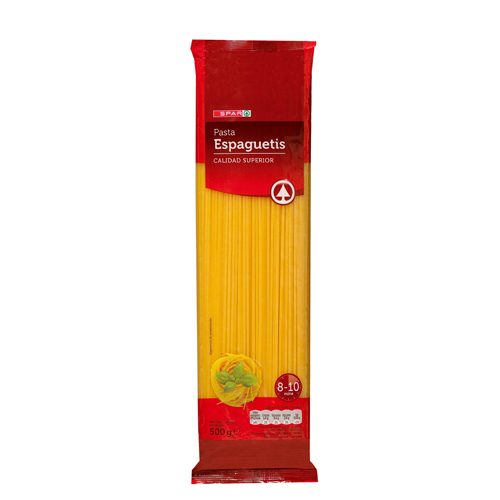 ESPAGUETIS SPAR 500 GRS.