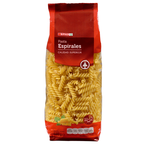 ESPIRALES SPAR 500 GRS.