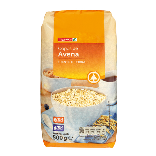 COPOS DE AVENA SPAR 500 GRS.