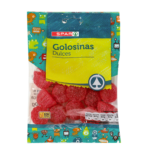 GOLOSINAS FRESONES AZÚCAR SPAR 150 G.