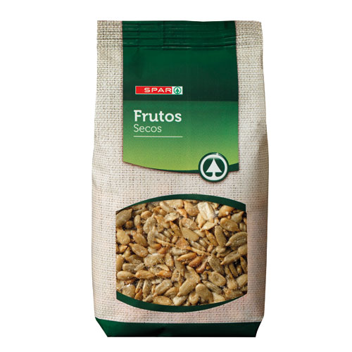 PIPAS DE GIRASOL MONDADAS FRITAS SPAR 200 GRS.