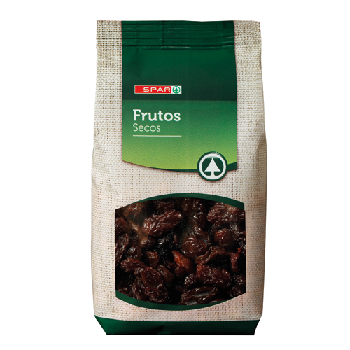 PASAS MOSCATEL SIN SEMILLA SPAR 250 GRS.