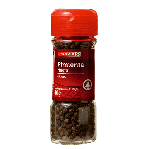PIMIENTA NEGRA EN GRANO SPAR 43 GRS.