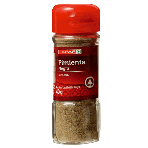PIMIENTA NEGRA MOLIDA SPAR 45 GRS.