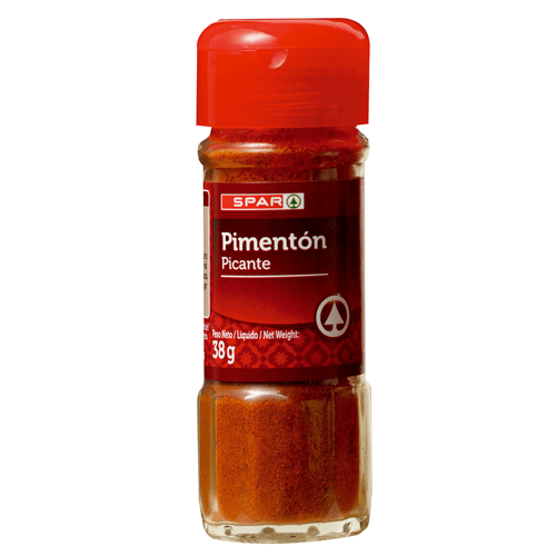 PIMENT&Oacute;N PICANTE SPAR 38 GRS.