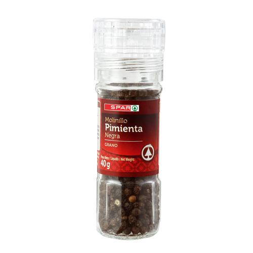 PIMIENTA NEGRA MOLINILLO SPAR 40 GRS.