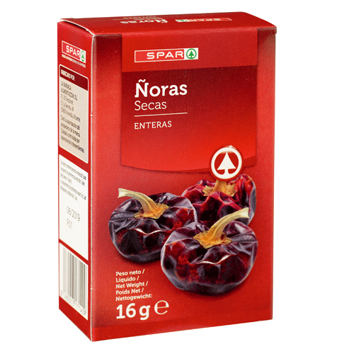 ÑORAS SECAS ENTERAS SPAR ESTUCHE 16 GRS.