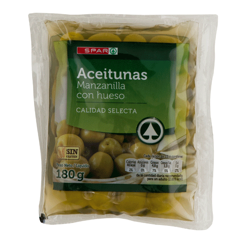 ACEITUNAS MANZANILLA C/H. SPAR