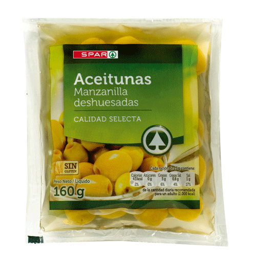 ACEITUNAS MANZANILLA S/H. SPAR