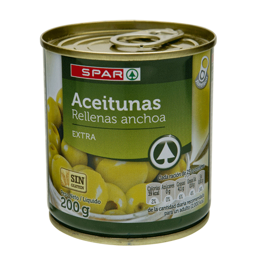 ACEITUNAS RELLENAS SPAR
