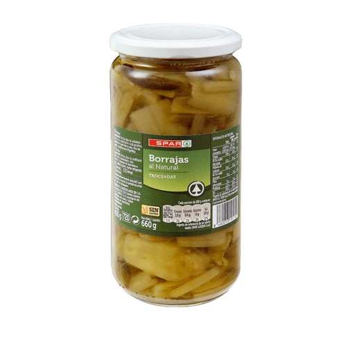BORRAJAS AL NATURAL SPAR FRASCO 660 GRS. P.N.