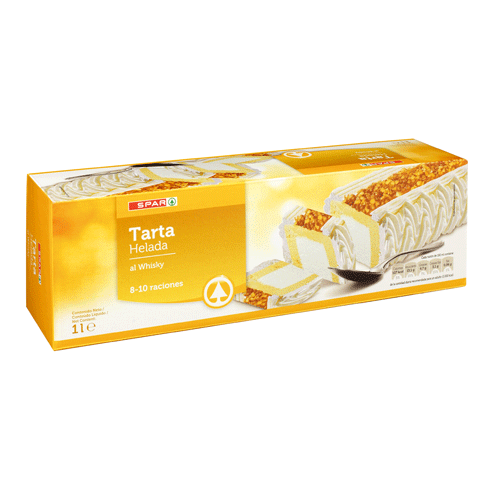TARTA AL WHISKY SPAR 10 RACIONES 1 L.