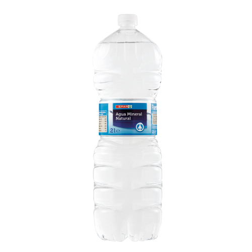 AGUA MINERAL NATURAL SPAR 2 L.