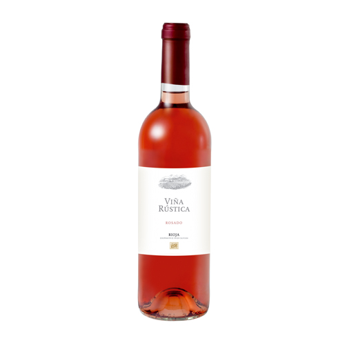 VINO D.O. RIOJA  VIÑA RÚSTICA JOVEN ROSADO 75 CL.