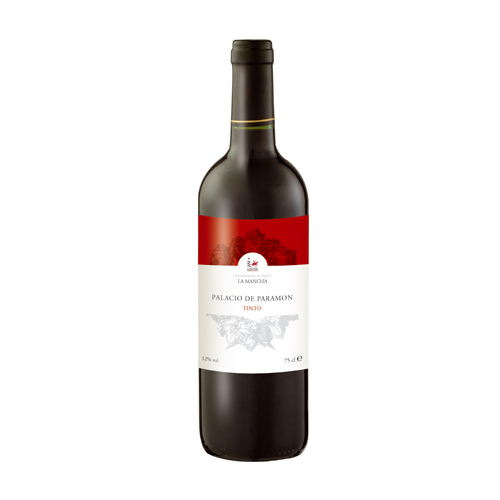 VINO D.O. LA MANCHA PALACIO DE PARAMON TINTO 75 CL.