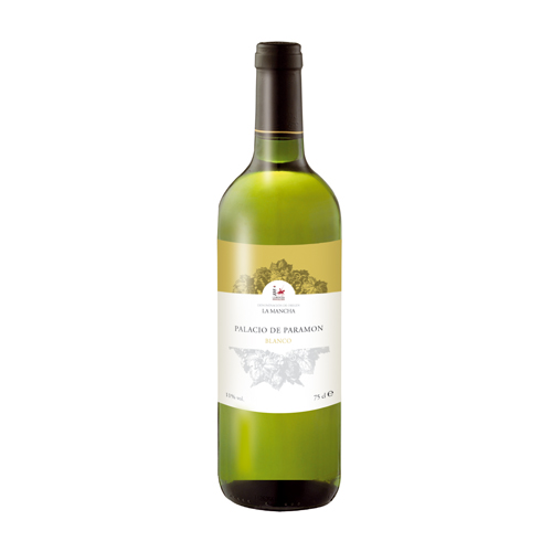 VINO D.O. LA MANCHA PALACIO DE PARAMON BLANCO 75 CL.