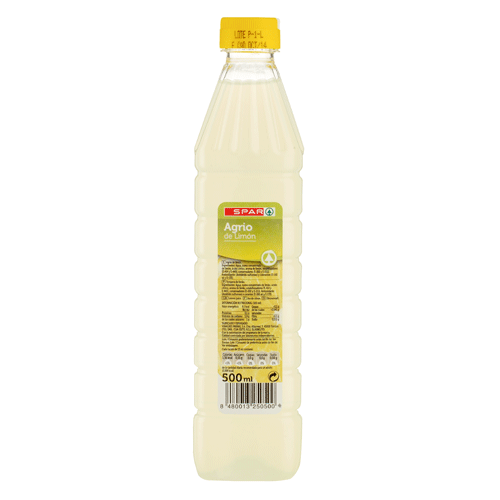 AGRIO ADEREZANTE SPAR PET 500 ML.