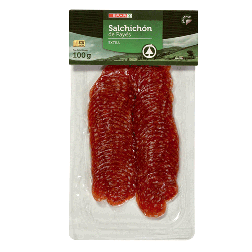 LONGANIZA DE PAYÉS EXTRA SPAR 100 GRS.