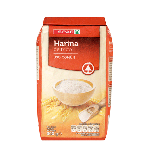 HARINA DE TRIGO SPAR USO COM&Uacute;N 500 GRS.