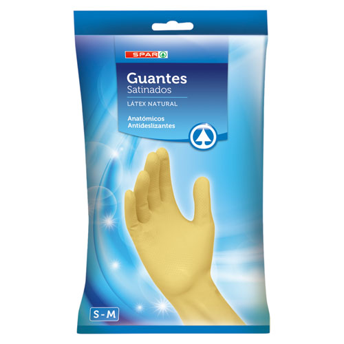 GUANTES SATINADOS SPAR TALLA PEQUEÑA/MEDIANA