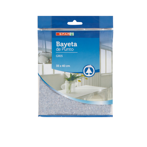 BAYETA PUNTO GRIS SPAR 35X40 CM.