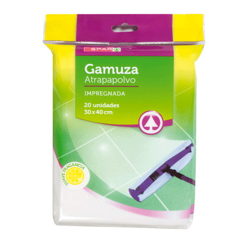GAMUZA ATRAPAPOLVO SPAR 20 SERVICIOS