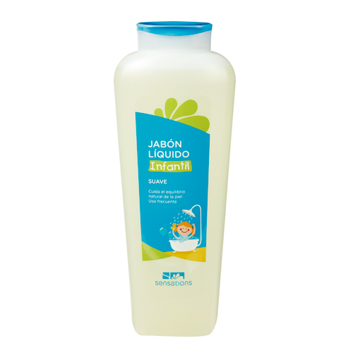 JABÓN LÍQUIDO SUAVE INFANTIL 750 ML.