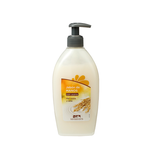 JABÓN DE MANOS AVENA SENSATIONS DOSIFICADOR 500 ML.