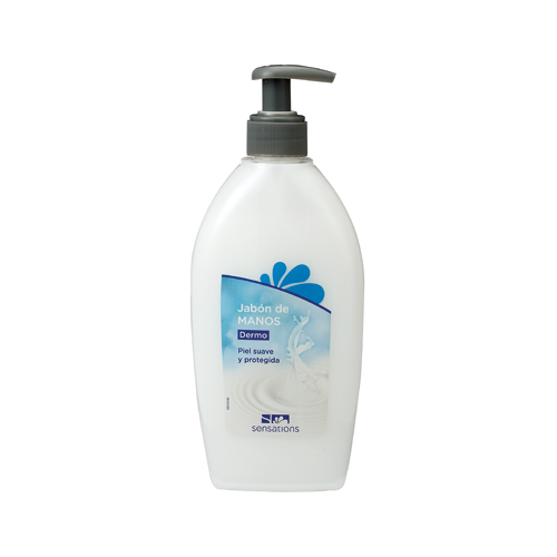 JABÓN DE MANOS DERMO SENSATIONS DOSIFICADOR 500 ML.