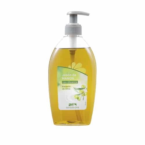 JABÓN DE MANOS GLICERINA SENSATIONS DOSIFICADOR 500 ML.