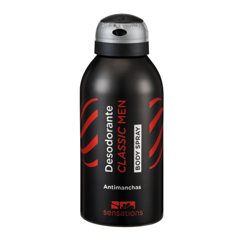 DESODORANTE CLASSIC MEN SENSATIONS 150 ML.