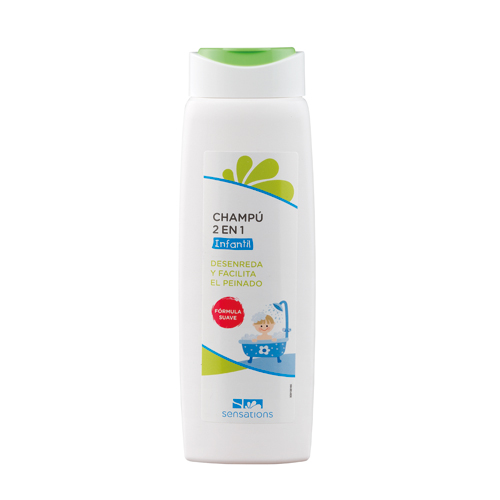 CHAMPÚ INFANTIL 2 EN 1 SENSATIONS 300 ML.