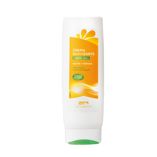 CREMA SUAVIZANTE CABELLO SECO SENSATIONS 350 ML.