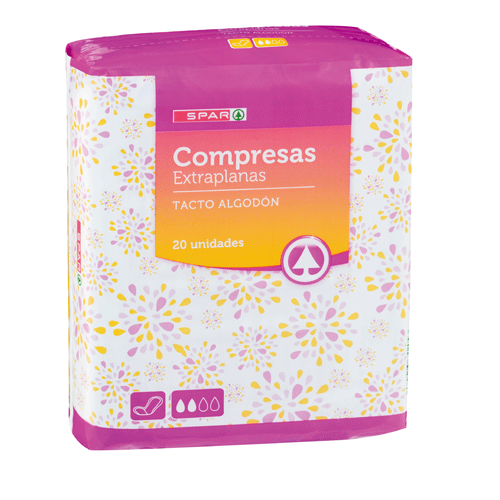 COMPRESA EXTRAPLANA SPAR 20 UND.