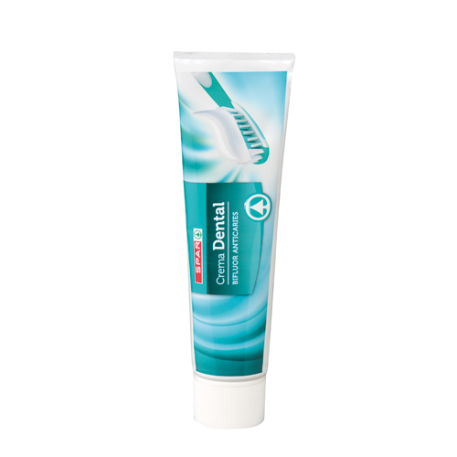 CREMA DENTAL BI FLUOR  SPAR, 100 ML.