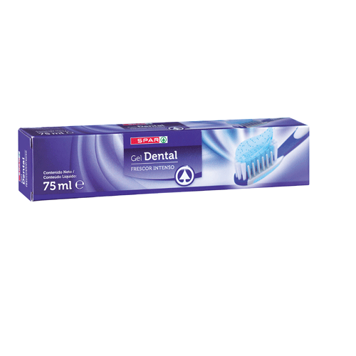 GEL DENTAL FRESCOR INTENSO SPAR 75 ML.