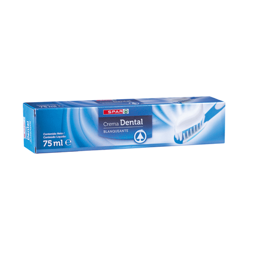 CREMA DENTAL BLANQUEANTE SPAR 75 ML.